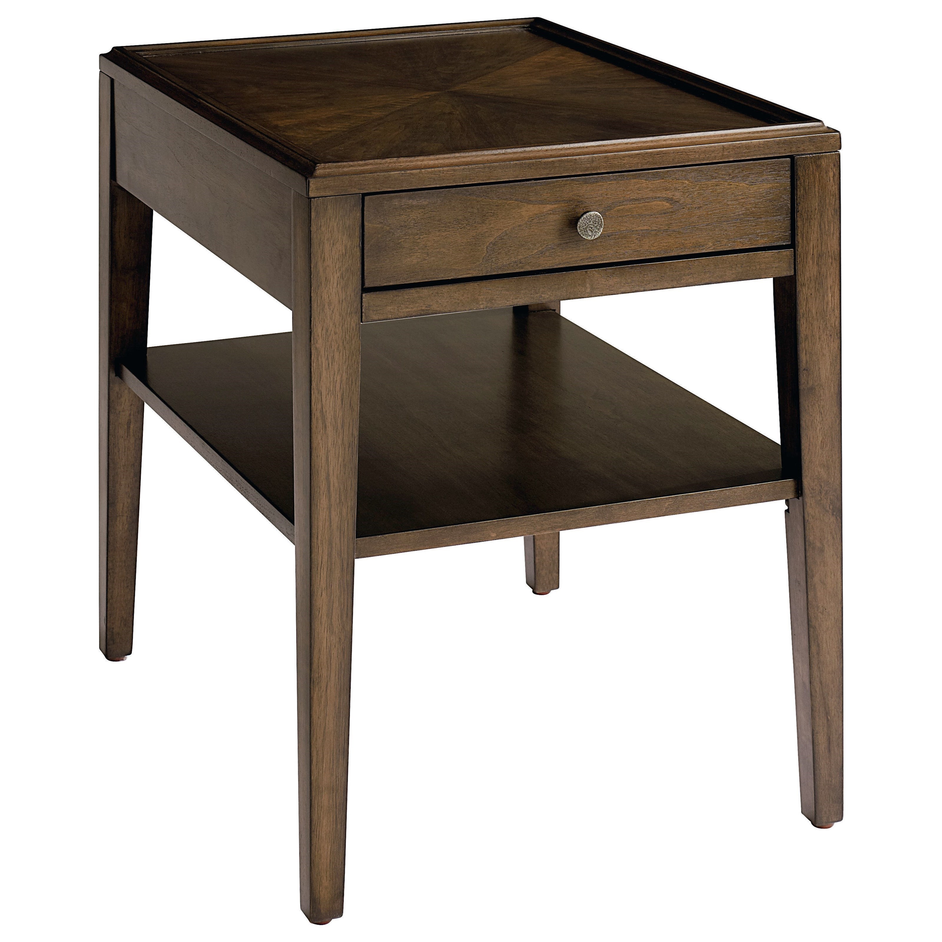 Bassett Palisades End Table with Drawer Find Your Furniture End Tables